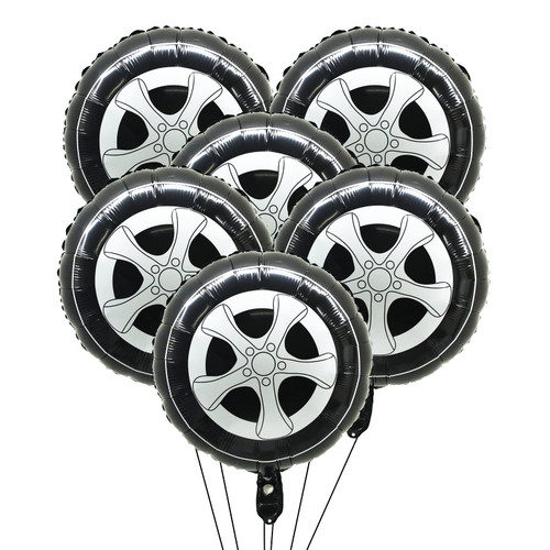 18'' Wheel Tire Balloons,6 Pack Race Car Balloons Race Car Themed Birthday Party Decorations Balloon Wheels Car Foil Balloons Cars Birthday Party Supplies Car Theme Party Decorations 18'' Wheel Tire Balloons,6 Pack Race Car Balloons Race Car Themed Birthday Party Decorations Balloon Wheels Car Foil Balloons Cars Birthday Party Supplies Car Theme Party Decorations