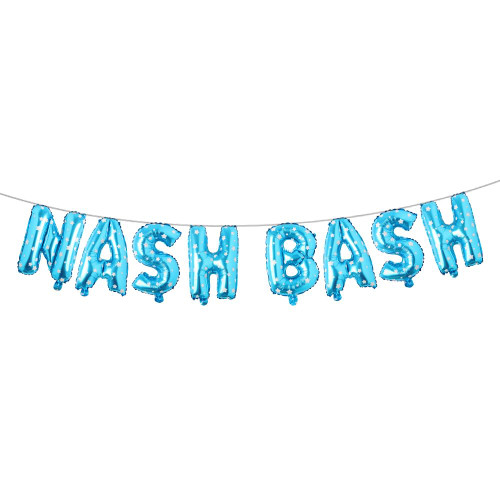 16 inch Multicolor Bach Bash Balloons Bach Bash Decorations Bach Bash Banner Nashville Bachelorette Party Decorations Nash Bash Party Decorations (NASH BASH Blue Star)