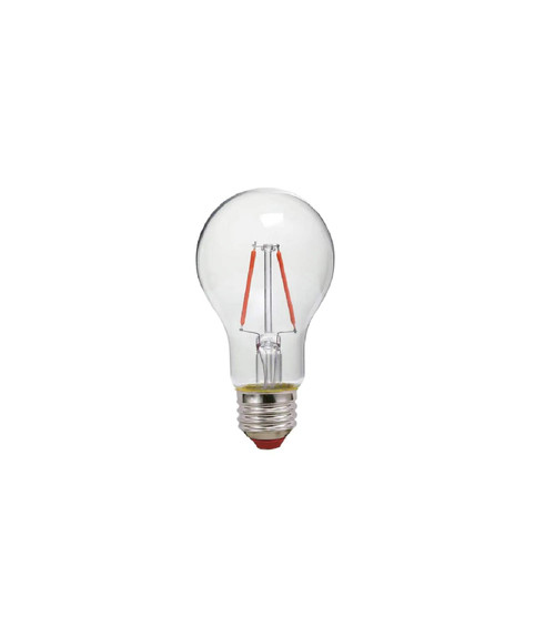 Utilitech A19 Red LED Light Bulb
