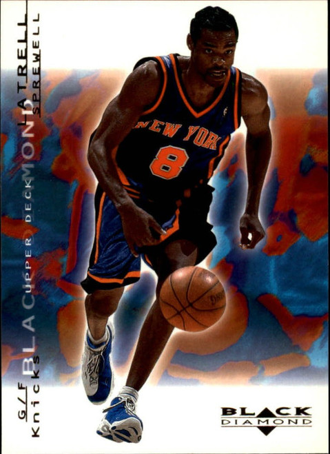 2000-01 Black Diamond #54 Latrell Sprewell