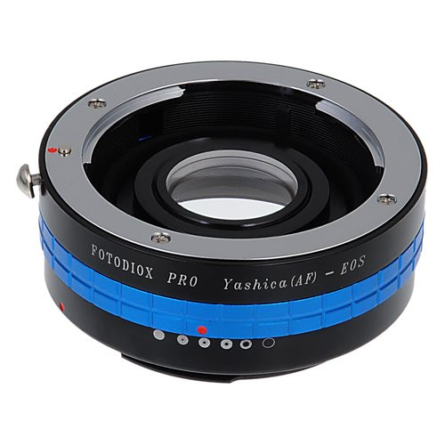 Fotodiox Pro Lens Mount Adapter - Yashica 230 AF SLR Lens to Canon EOS (EF, EF-S) Mount SLR Camera Body with Built-In Aperture Control Dial Fotodiox Pro Lens Mount Adapter - Yashica 230 AF SLR Lens to Canon EOS (EF, EF-S) Mount SLR Camera Body with Built-In Aperture Control Dial
