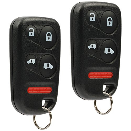 Car Key Fob Keyless Entry Remote fits 2001 2002 2003 2004 Honda Odyssey (OUCG8D-440H-A), Set of 2