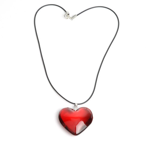 Y2K Aesthetic Simple Chunky Glass Puffy Heart Choker Necklace for Women Big Heart Pendant Adjustable Chain Heart Necklaces for Women Teen Girls Y2K Trendy Jewelry Accessories-red Y2K Aesthetic Simple Chunky Glass Puffy Heart Choker Necklace for Women Big Heart Pendant Adjustable Chain Heart Necklaces for Women Teen Girls Y2K Trendy Jewelry Accessories-red