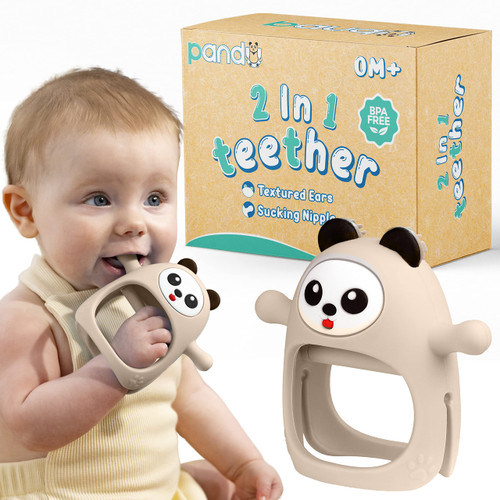 Tetthing Toys for Babies 0-6 Months - Baby Teething Toys - Never Drop Silicone Nipple Like Baby Teether & Infant Toys - Teethers for Babies 0-6 Months - Motor Skill, Gum & Teeth Development Tetthing Toys for Babies 0-6 Months - Baby Teething Toys - Never Drop Silicone Nipple Like Baby Teether & Infant Toys - Teethers for Babies 0-6 Months - Motor Skill, Gum & Teeth Development