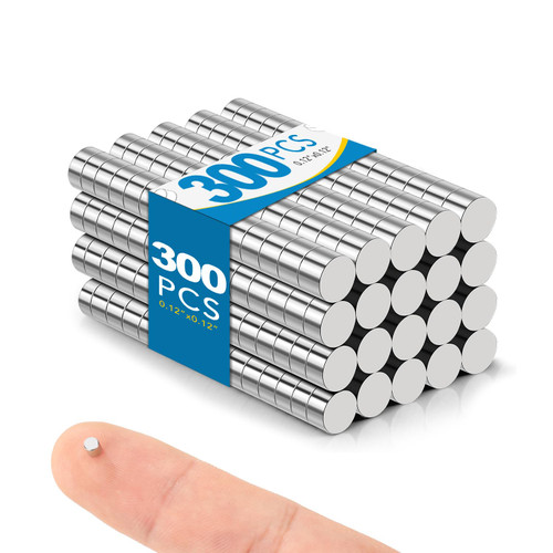 300 Pack Small Magnets,3x3mm Refrigerator Magnets Rare Earth Magnets Neodymium Magnets for Crafts, Whiteboard, Kitchen Cabinet 300 Pack Small Magnets,3x3mm Refrigerator Magnets Rare Earth Magnets Neodymium Magnets for Crafts, Whiteboard, Kitchen Cabinet