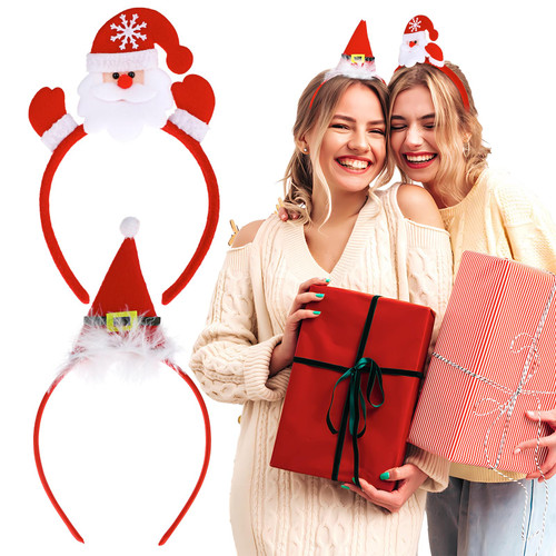 Ouligay 2Pcs Christmas Santa Headband Red Santa Hat Headband for Girls Women Christmas Hair Hoop Headdress Christmas Hair Accessories for Christmas Holiday Party Supplies Ouligay 2Pcs Christmas Santa Headband Red Santa Hat Headband for Girls Women Christmas Hair Hoop Headdress Christmas Hair Accessories for Christmas Holiday Party Supplies