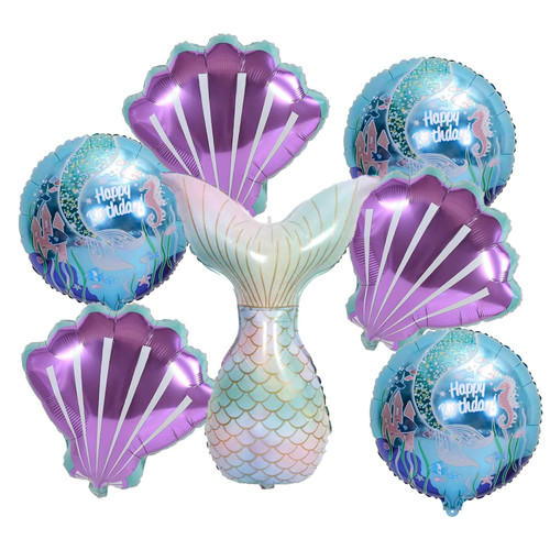 QEEYON Mermaid Party Balloons Decorations Set Under the Sea Balloons Birthday Party Balloons Decorations 18 inch Mermaid Tail Balloon Sea Shells Balloons Round Mermaid Balloons for Girls Baby Shower QEEYON Mermaid Party Balloons Decorations Set Under the Sea Balloons Birthday Party Balloons Decorations 18 inch Mermaid Tail Balloon Sea Shells Balloons Round Mermaid Balloons for Girls Baby Shower
