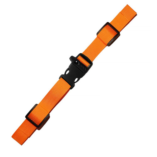 Ikerall Sternum Straps For Backpacks 1-pack,Adjustable Chest Strap with Emergency Whistle Buckle Suitable for Backpack Straps (Orange)