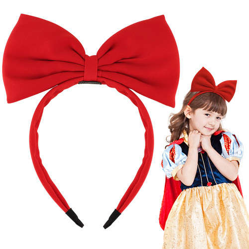 BAHABY Red Bow Headband Bow Headbands for Women and Girls Costumes for Girls Snow White Powerpuff Girls Costume Valentine's Day Gifts BAHABY Red Bow Headband Bow Headbands for Women and Girls Costumes for Girls Snow White Powerpuff Girls Costume Valentine's Day Gifts