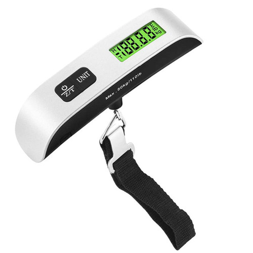 Jixik Portable Baggage Scale LCD Display Scale Digital 50kg 10g Electronic Luggage Scale Hanging Suitcase Travel Weighs Baggage Weight Tool Jixik Portable Baggage Scale LCD Display Scale Digital 50kg 10g Electronic Luggage Scale Hanging Suitcase Travel Weighs Baggage Weight Tool