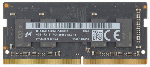 Apple OEM Memory / Micron 4GB DDR4 2666MHz SODIMM Memory Module