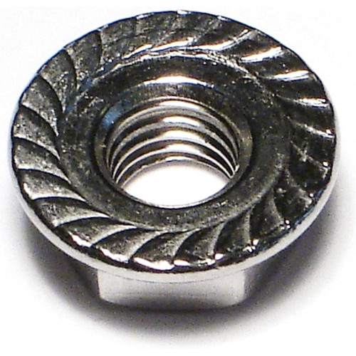 Hard-to-Find Fastener 014973181666 Serrated Lock Nuts, 1/4-28, Piece-8