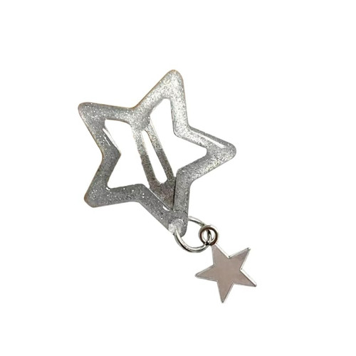 1/5/10Pcs Girls Star Hair Clips Women Cute Metal Silver Hair Clips Barrettes Hair Grip Headwear Y2K Hair Accessories Five-Pointed Star Hairpin 1/5/10Pcs Girls Star Hair Clips Women Cute Metal Silver Hair Clips Barrettes Hair Grip Headwear Y2K Hair Accessories Five-Pointed Star Hairpin