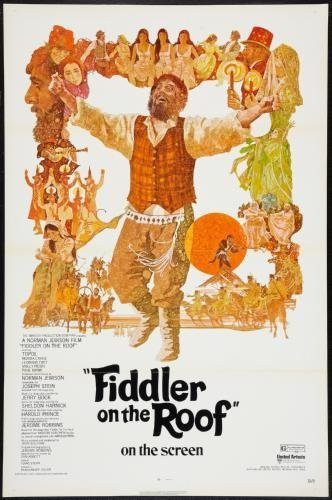 Fiddler On The Roof Movie Poster #01 11x17 Master Print