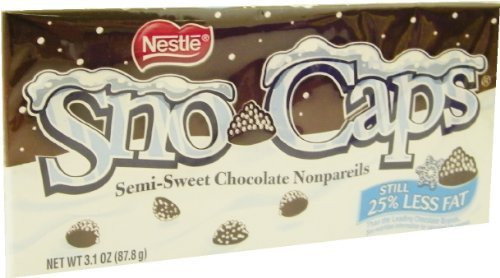 Sno-Caps Chocolate Nonpareils Theatre Box 3.1oz. by Nestle