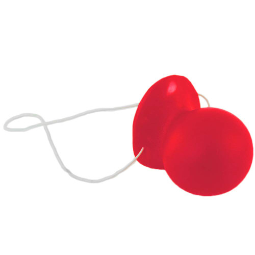 Red Honking Squeaking Clown Nose with Elastic
