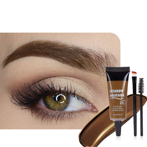 Tinted Thickening Eyebrow Mascara with Two Eyebrow Brushes,Brow Fast Sculpt,Waterproof,Transfer-proof,Eyebrow Tinting Kit- Cruelty Free - Light Medium Brown (2 Pack) (01 Brown) Tinted Thickening Eyebrow Mascara with Two Eyebrow Brushes,Brow Fast Sculpt,Waterproof,Transfer-proof,Eyebrow Tinting Kit- Cruelty Free - Light Medium Brown (2 Pack) (01 Brown)