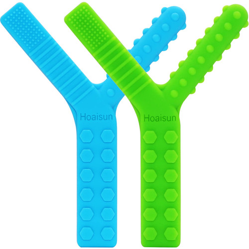 Sensory Chew Toys for Autistic Children, 2 Pack Chewy Sticks Tubes Oral Motor Tools for Humans, Silicone Baby Teething Toys for Kids with Autism, ADHD, SPD, Biting, Nursing, Fidget or Special Needs Sensory Chew Toys for Autistic Children, 2 Pack Chewy Sticks Tubes Oral Motor Tools for Humans, Silicone Baby Teething Toys for Kids with Autism, ADHD, SPD, Biting, Nursing, Fidget or Special Needs