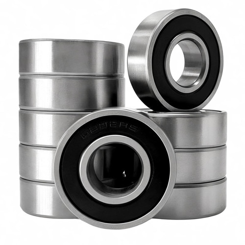 Sackorange 10 PCS 6202-2RS Deep Groove Ball Bearings. Double Rubber Seal Bearings 15x35x11mm, Pre-Lubricated and Stable Performance and Cost Effective Sackorange 10 PCS 6202-2RS Deep Groove Ball Bearings. Double Rubber Seal Bearings 15x35x11mm, Pre-Lubricated and Stable Performance and Cost Effective