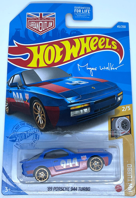 Hot Wheels - '89 Porsche 944 Turbo - Magnus Walker - HW Turbo 2/5 - Blue/Red