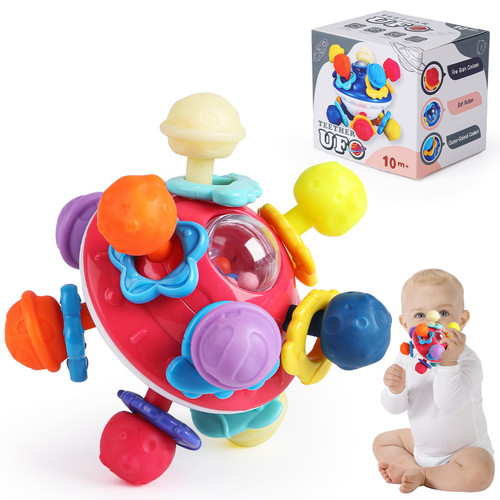 Baby Sensory Teething Toys,Baby Teether Montessori Toys,Infant Sensory Chew Rattle Toys,Gifts for Newborn Boys Girls 0 3 6 9 12 18 Months,Toddler Learning Developmental Toy Baby Sensory Teething Toys,Baby Teether Montessori Toys,Infant Sensory Chew Rattle Toys,Gifts for Newborn Boys Girls 0 3 6 9 12 18 Months,Toddler Learning Developmental Toy