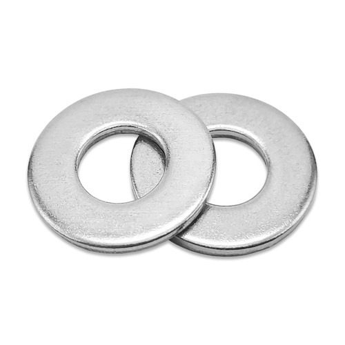 1/4" Stainless Flat Washer,5/8" Outside Diameter,18-8 (304) Stainless Steel,150 Pcs