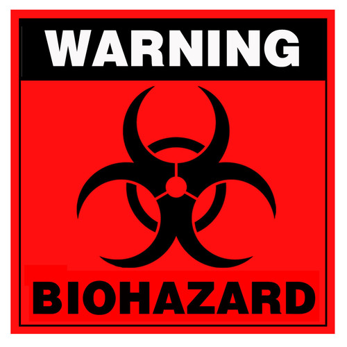 1 "x 1" Biohazard Danger Safety Warning Label Fluorescent Red Biohazard Symbol Sticker Large Hazardous Waste Hazard Safety Decals for Labs Hospitals Industrial Chemical Containers Trash Can (1INCH) 1 "x 1" Biohazard Danger Safety Warning Label Fluorescent Red Biohazard Symbol Sticker Large Hazardous Waste Hazard Safety Decals for Labs Hospitals Industrial Chemical Containers Trash Can (1INCH)