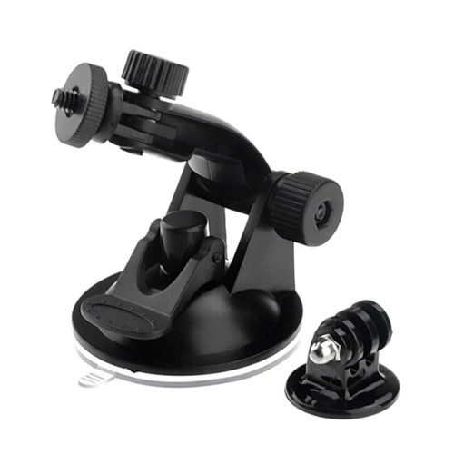 FUOYLOO 2Pcs Suction Camera Mount Tripod Swivel for 4 Action Camera Suction Cup Suction Mount for 4 Suction Mount for 5 Suction Mount for 3 Camera Stand Video Camera Shaft to Rotate
