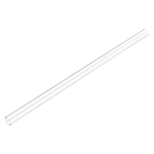 uxcell Rigid Round Clear Tubing 10mm(25/64'') ID x 11mm(7/16'') OD x 1Ft Length Plastic Tube 2pcs