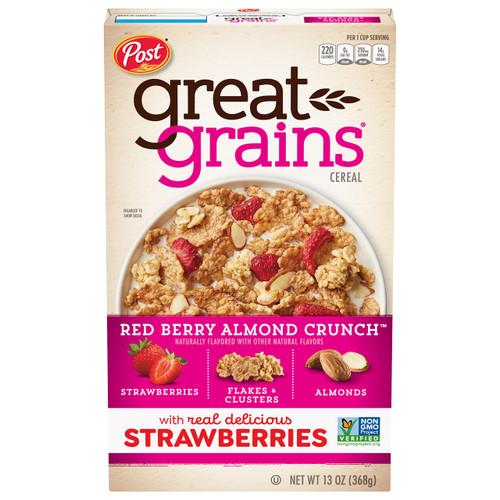 Post Great Grains Red Berry Almond Crunch Post Great Grains Red Berry Almond Crunch