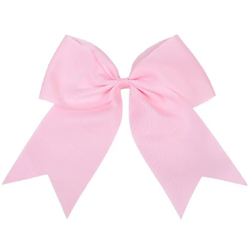 Pink Hair Bow Clips Jumbo Cheer Bows 8 Inch Big Pink Bows for Girls Hair Women Cheerleading Bows Softball Team Bows Cheerleader Hair Bows for Halloween Costumes Christmas Festivals Birthdays