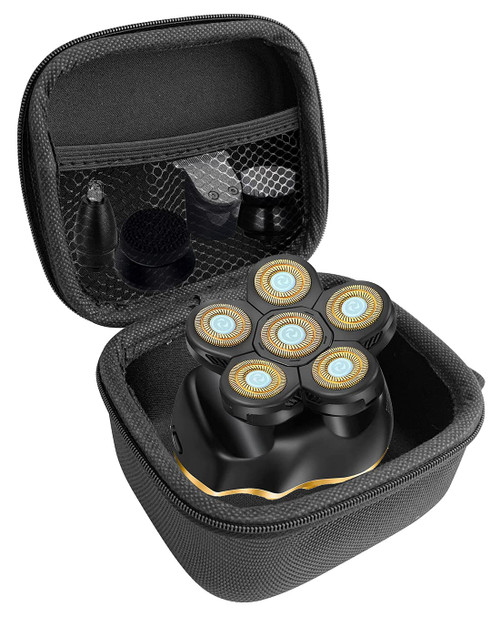 FitSand Hard Case Compatible for Roziaplus Electric Razor Upgrade 6 Heads Electric Shaver