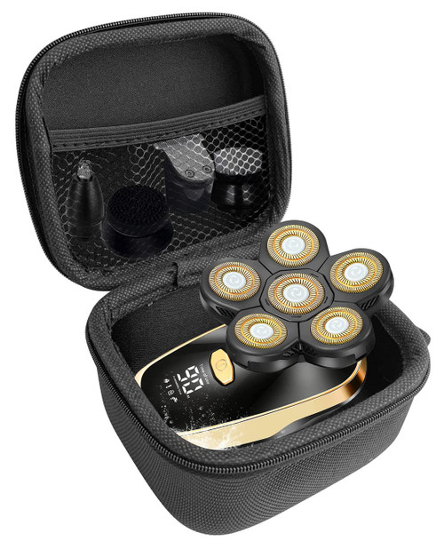 FitSand Hard Case Compatible for YHAYHO Head Shavers for Bald Men Rotary Electric Razor Cordless Shaver