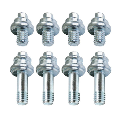 Orifort Side Post Battery Terminal Bolt Stud, 3/8" Standard Battery Side Post Extender Stud for GM Post (4 Pairs)