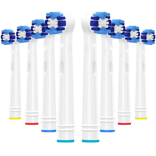 VINFANY 8PCS Refills Toothbrush Heads for Oral-B Electric Toothbrush, Deep Cleaning to Remove Stains