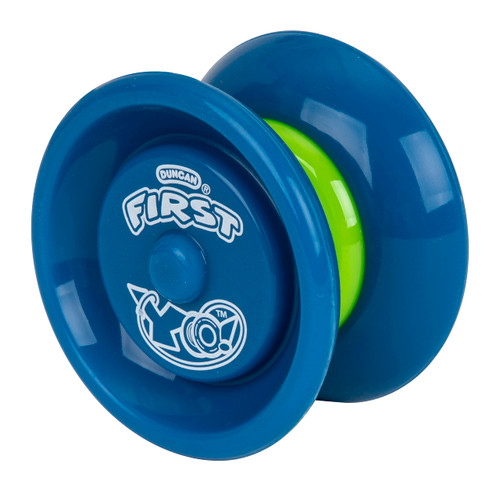 Duncan Toys First Yo! The Ultimate Beginner Yo-Yo for Kids - Blue/Green