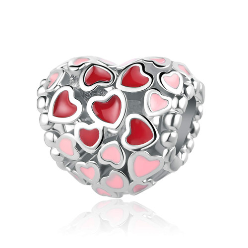 Luluadorn Women Always Love Heart Red Pink Charm for Bracelets Compatible with Pandora Charm Bracelets Mom Daughter Wife Girlfriend Friends Couple Birthday Christmas Luluadorn Women Always Love Heart Red Pink Charm for Bracelets Compatible with Pandora Charm Bracelets Mom Daughter Wife Girlfriend Friends Couple Birthday Christmas