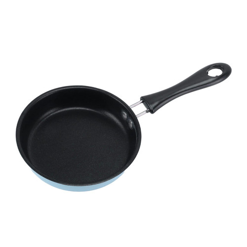 Mini Frying Pan, 4.7" Stainless Steel Frying Pan Skillet Nonstick Egg Pan Omelet Pan Small Fry Pan for Eggs Pancakes(Blue) Mini Frying Pan, 4.7" Stainless Steel Frying Pan Skillet Nonstick Egg Pan Omelet Pan Small Fry Pan for Eggs Pancakes(Blue)