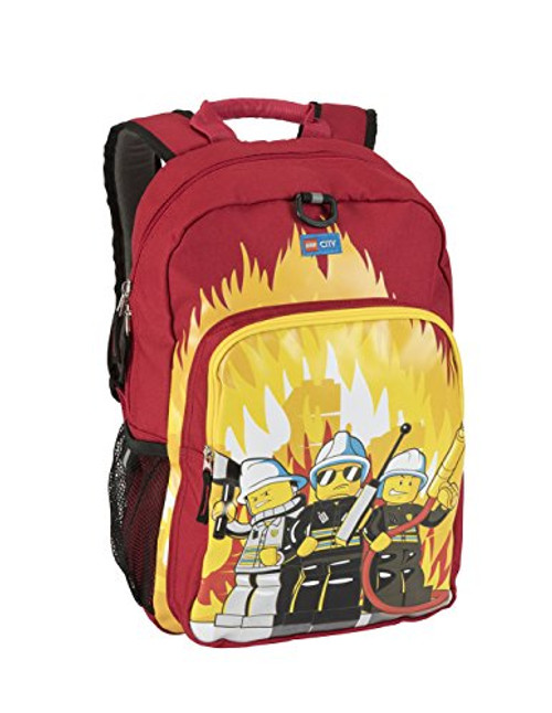 LEGO Kids City Fire Heritage Classic Backpack, Red, One Size LEGO Kids City Fire Heritage Classic Backpack, Red, One Size