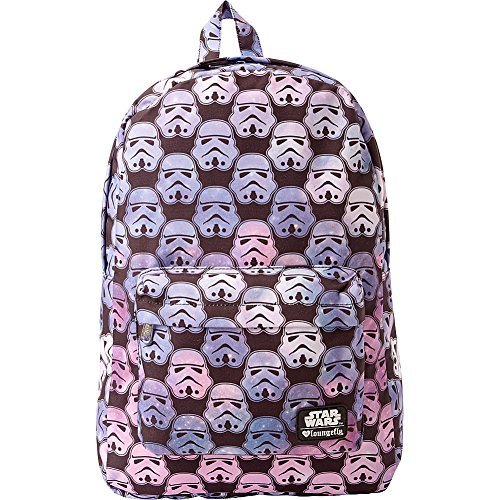 Loungefly Star Wars Ombre Storm Trooper Head Backpack (Black/Multi) STBK0055