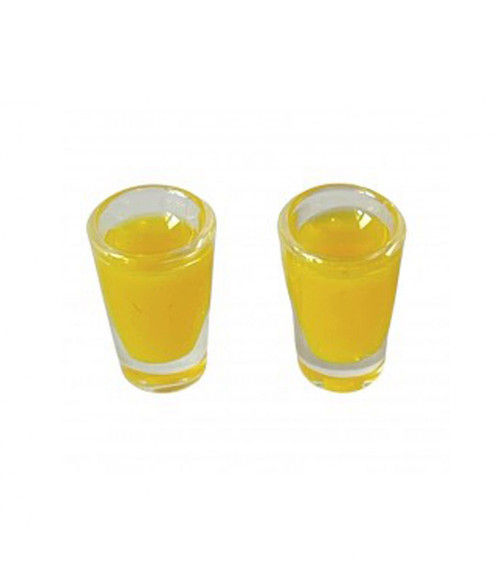 Melody Jane Dolls Houses Dollhouse 2 Glasses of Orange Juice Miniature Kitchen Cafe Dining Accessory Melody Jane Dolls Houses Dollhouse 2 Glasses of Orange Juice Miniature Kitchen Cafe Dining Accessory