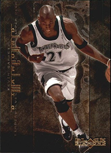 2000-01 Black Diamond #9 Might DM Kevin Garnett NBA Basketball Trading Card