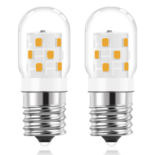 E17 LED Under Microwave Over Stove Light Bulb 125V Appliance 8206232A 40W Incandescent Equivalent, E17 Intermediate Base 3W Dimmable Light Bulb for Refrigerators, Range Hood, WarmWhite 3000K,2 Pack E17 LED Under Microwave Over Stove Light Bulb 125V Appliance 8206232A 40W Incandescent Equivalent, E17 Intermediate Base 3W Dimmable Light Bulb for Refrigerators, Range Hood, WarmWhite 3000K,2 Pack