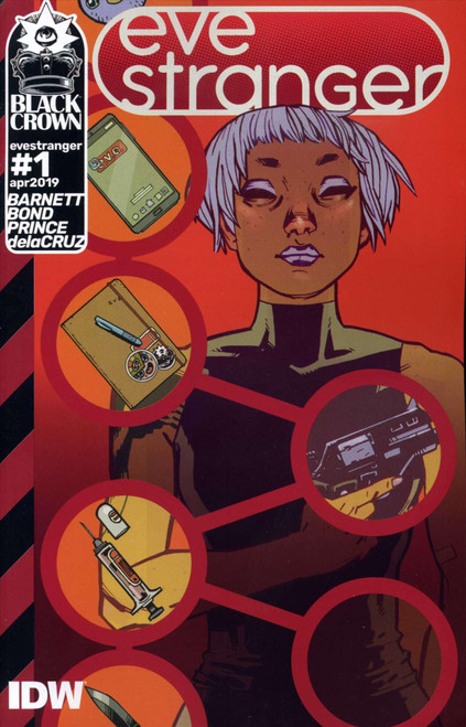 Eve Stranger #1A VF ; IDW comic book | Black Crown David Barnett