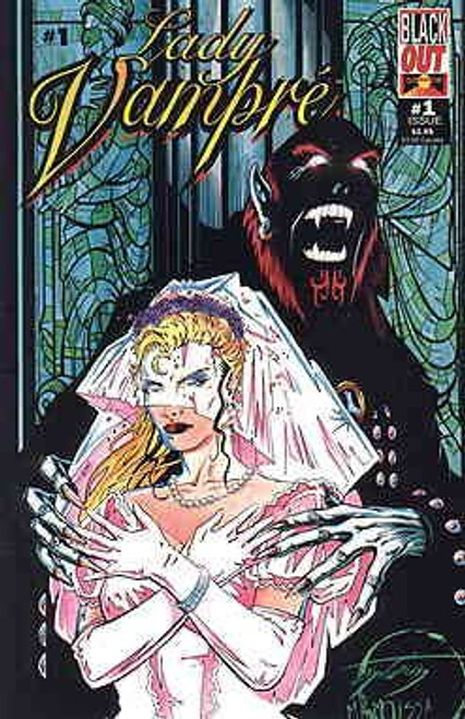 Lady Vampre #1 VF/NM ; Blackout comic book | Bad Girl Vampire
