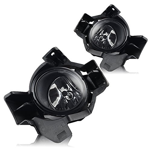 Winjet WJ30-0400-09 OEM Series for [2010-2012 Nissan Altima] Driving Fog Lights + Switch + Wiring Kit Clear Lens