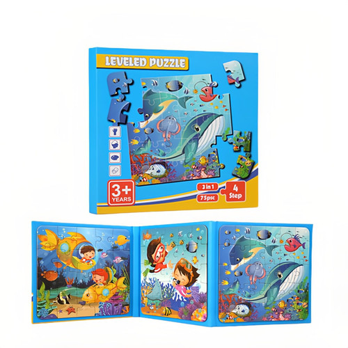 HouzeFun Ocean Puzzles Toys for 3 4 5 6 Year Old Boys and Girls, Magnetic Puzzle for Kids, Educational Games and Preschool Toys for Toddler, Magnet Puzzles for Kids Ages 3-5 HouzeFun Ocean Puzzles Toys for 3 4 5 6 Year Old Boys and Girls, Magnetic Puzzle for Kids, Educational Games and Preschool Toys for Toddler, Magnet Puzzles for Kids Ages 3-5