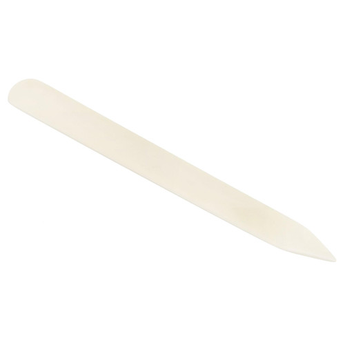 PATIKIL 8" Bone Folder Creaser, Paper Creaser Straight Scoring Folding Creasing Origami Tool for DIY Handmade Burnishing Bookbinding and Paper Crafts, White-1