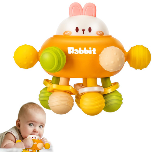 Baby Sensory Teething Toys, Baby Teethers Montessori Toys for 0-6 6-12 Months, Gifts for Newborn Infant Boys Girls 0 3 6 9 12 18 Months 1 2 Year Old, Baby Rattle Chew Toys, Toddler Learning Toys Baby Sensory Teething Toys, Baby Teethers Montessori Toys for 0-6 6-12 Months, Gifts for Newborn Infant Boys Girls 0 3 6 9 12 18 Months 1 2 Year Old, Baby Rattle Chew Toys, Toddler Learning Toys