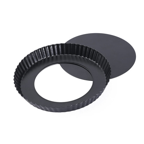 Tart Pan 9 Inch (Removable Bottom) Non Stick for Quiche, Tart, Pie - 1 Pack Tart Pan 9 Inch (Removable Bottom) Non Stick for Quiche, Tart, Pie - 1 Pack